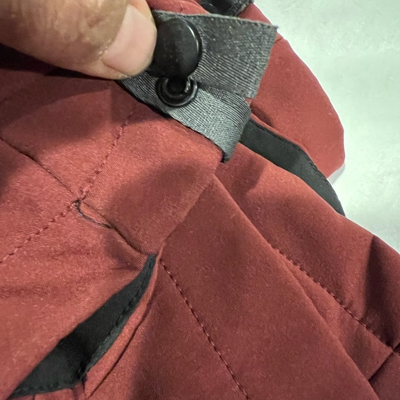 The North Face Softshell Jacket Womens Small S TNF Apex Maroon Full Zip Size S - Picture 16 of 16